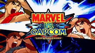 Marvel vs Capcom Ryu Change Form Ken/Akuma Tutorial