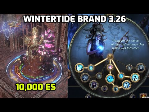 POE 3.26: Wintertide Brand Occultist Build with Determination Merc