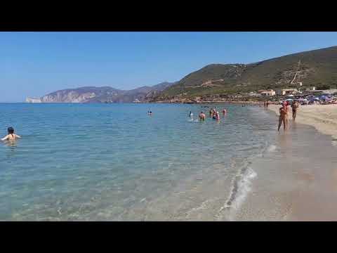 litorale fontanamare. Iglesias, Sardegna Italy
