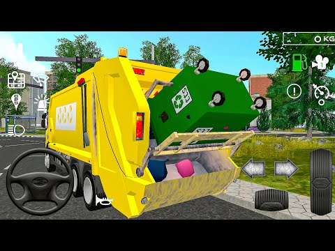 Trash Truck Simulator: Garbage Collection Gameplay - YouTube