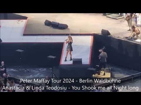 Anastacia , Linda Teodosiu  , Peter Maffay -   You Shook me all night long (Waldbühne 09.07.2024)