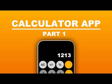 How To Create A Calculator App in Xcode 15 (SwiftUI) - Part 1 thumbnail