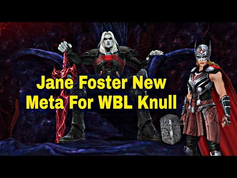 Jane Foster New Uniform Review And WBL Knull Clear Showcase - Marvel Future Fight