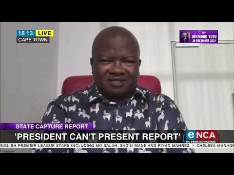 Bantu Holomisa speaks on Desmond Tutu funeral