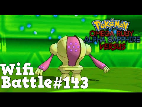 Pokemon ORAS / X&Y Wifi Battle #143: Registeel vs Azelf & Terrakion (Omega Ruby & Alpha Sapphire)