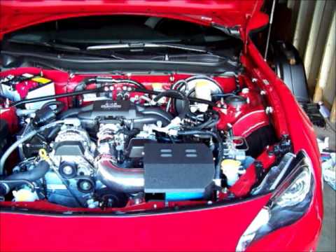 Subaru BRZ Injen Intake before and after comparison