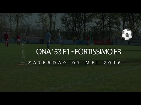 ONA'53 E1 - Fortissimo E3 zaterdag 07 mei 2016