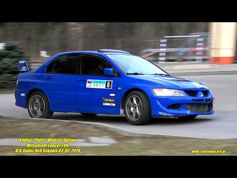 Kudłacz Piotr / Wodzisz Adrian - Mitsubishi Lancer EVO - KJS Super OeS Sękowa 03-03-2019