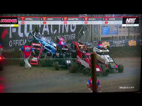 Parking Lot Moment Monday's Cummins Qualifying Night Chili Bowl Nationals!
