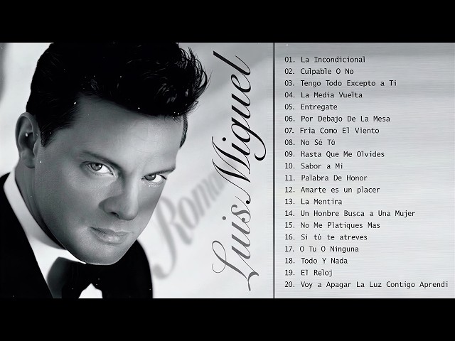 💥 Luis Miguel Baladas Románticas Mix 1 Hora 🎸 Clásicos Para Escuchar de Noche SDDEFAULT Thumbnail