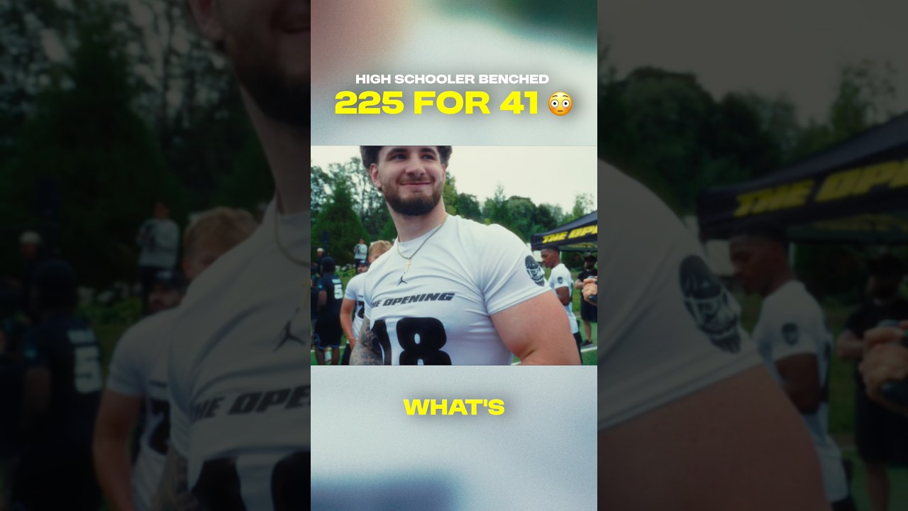 High Scooler Benches 455?! 😳 (Mr. Peptides)