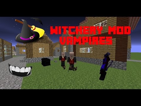 Minecraft Witchery Mod Full Vampire Tutorial all Levels (including Bonus Ability!)