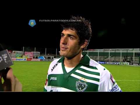 Nota Jorge Córdoba (Sarmiento). Sarmiento 2 Defensa y Justicia 4. B Nacional. Fecha 10.