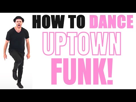 Bruno Mars - Uptown Funk Dance Tutorial