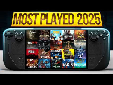 The Most Played Steam Deck Games In 2025
