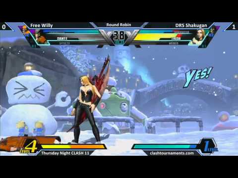 TNC11 - DRS Shakugan vs Free Willy - UMvC3