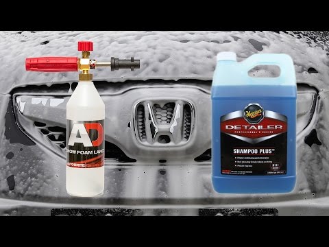 Snow Foam Lance Test : Meguiars D111 Shampoo Plus Part #1