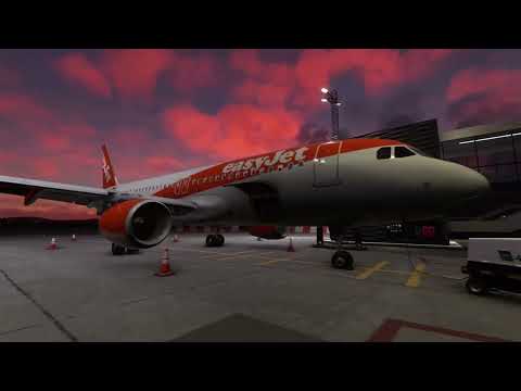 Fenix A320 Landing At BERGEN | Norway | MSFS 2020