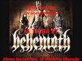 Behemoth - "Heru Ra Ha: Let There Be Mïght" (Lyrics english - Subtitulado al español)