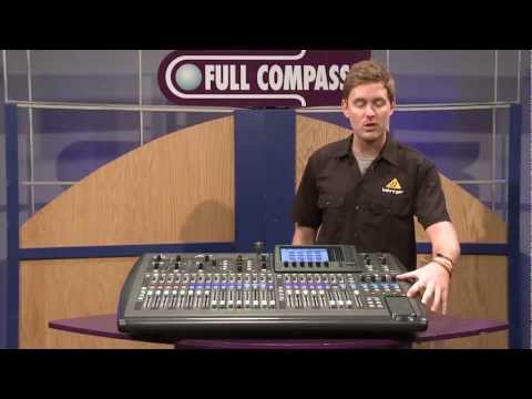 Behringer X32 Digital Mixer - Midas Mic Preamp, 32-channel, 16-Bus Overview | Full Compass