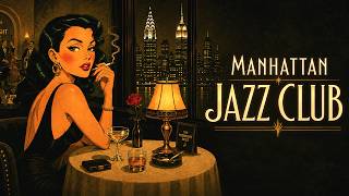 1930s New York Jazz Club Ambience ~ Luxury Jazz for Hedonists