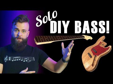 Unboxing a DIY Jazz Bass! (Solo Guitars JBK-1)