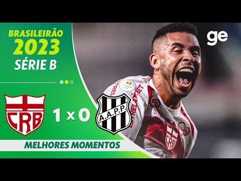 Gols e lances de CRB x Ponte Preta