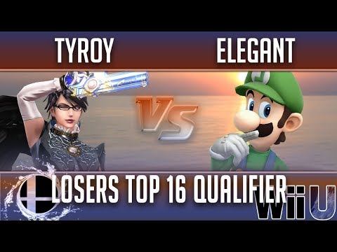 Smash'N'Splash 4  Losers Top 8 Qualifier - E2C | Tyroy (Bayonetta) vs uS | Elegant (Luigi)