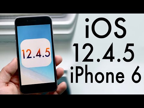 iOS 12.4.5 OFFICIAL On iPHONE 6! (Review)