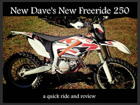 New Dave's New Freeride 250 (quick review)