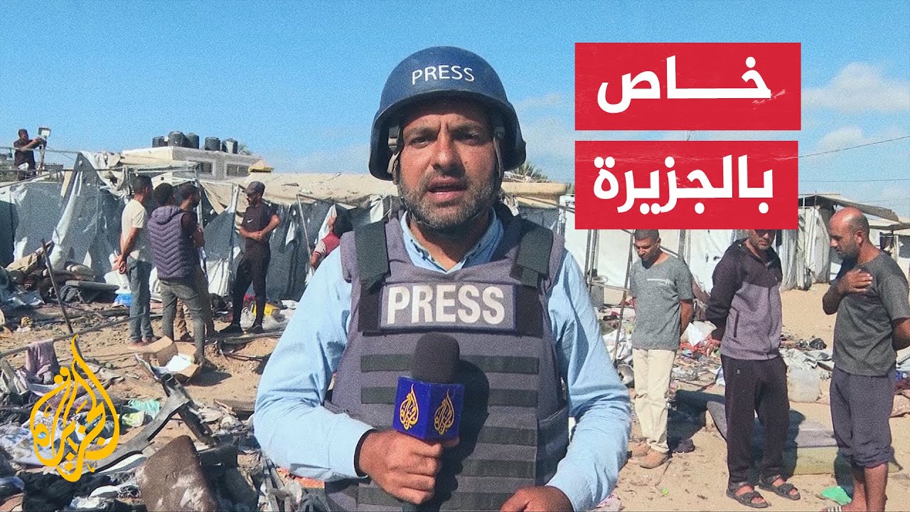 الاحتلال يستهدف مخيم "أرض الإنسان" المخصص لمرضى الكلى والسرطان في دير البلح