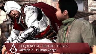 Assassin's Creed: Brotherhood - Sequence 4 - Mission 7 - Human Cargo (100% Sync)