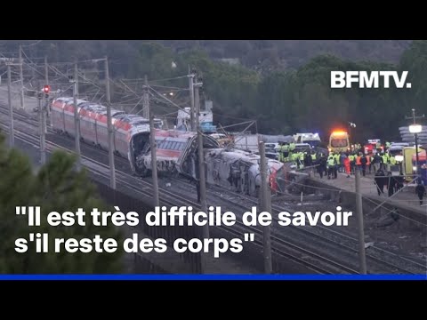 Collision entre deux trains en Espagne: au moins 39 morts , selon un dernier bilan provisoire