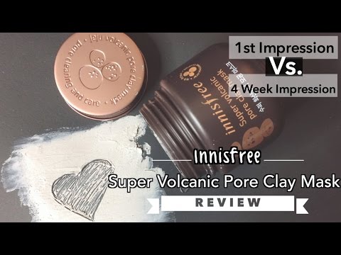 Innisfree Super Volcanic Pore Clay Mask Review