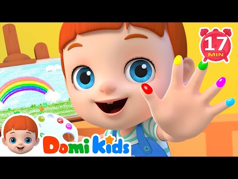 Finger Family + More Domi Kids Songs🎶 & Nursery Rhymes | Educational Songs