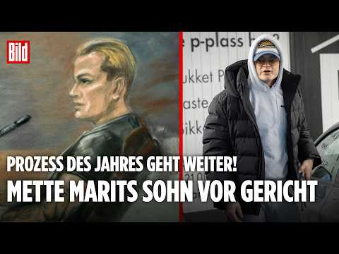 PROZESS-TAG 6: Marius Borg Høiby u.a. wegen Vergewaltigung und sexuellem Missbrauch angeklagt