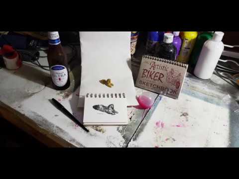 Daily Drawing Fountain Pen - Randomogrifier - A Sphinx
