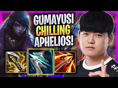 GUMAYUSI CHILLING WITH APHELIOS! - T1 Gumayusi Plays Aphelios ADC vs Jinx! | Season 2023