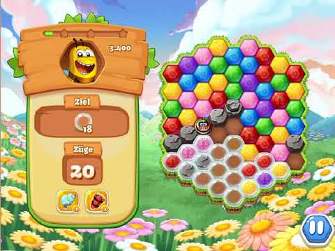 Bee Brilliant Blast 61 - No Boosters (by match3news.com)