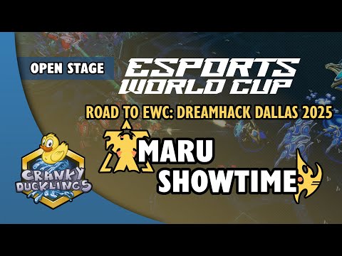 Maru vs ShoWTimE - TvP | Road to EWC: DreamHack Dallas 2025 - Open Stage | StarCraft 2 Tournament
