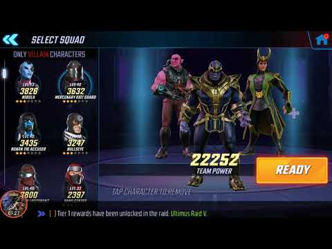 Marvel strike force:Loki Gameplay