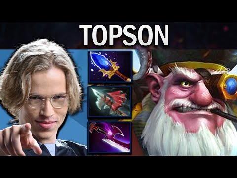 Sniper Dota 2 Gameplay Old G.Topson with Pike and Shadow Blade