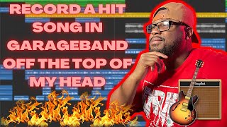 Making A Hit In Garage Band off the top of my head (LIVE)