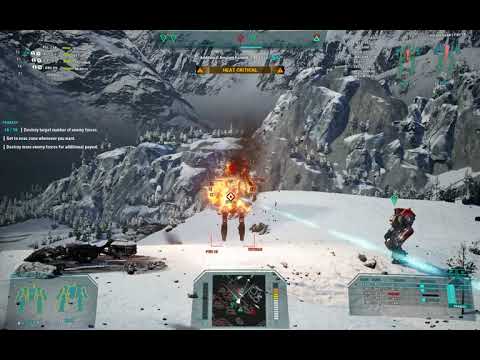 KGC-CAR Carapace, 4 C-UAC10, Hardened Armor - Mechwarrior 5 Mercenaries