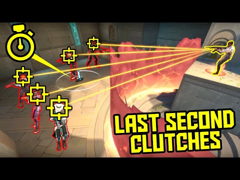 VALORANT But Only LAST SECOND Clutches