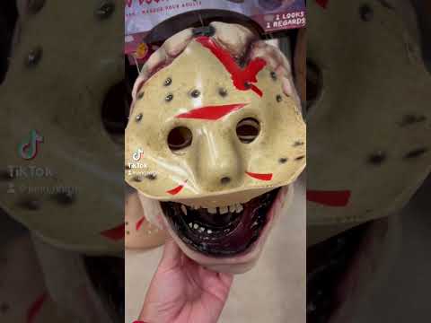 Spirit Halloween not so intimidating, Jason Voorhees #lol #spirithalloween #mask