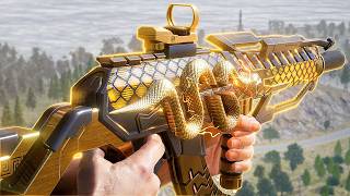 배그 미쳐버린 성장형 스킨 뽑았습니다