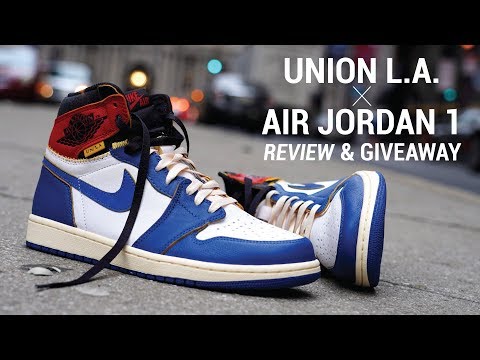 Union LA Air Jordan 1 Review & GIVEAWAY
