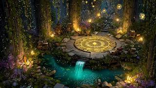 Mystic Moonwell Sanctuary 🌙✨ Ethereal Magical Music, Crystal Waters & Enchanted Forest Dreams