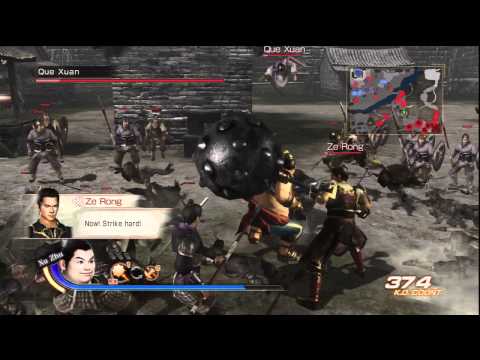 Wei Story Mode Stage 1-7 Battle of Xu Province - Part 1 Dynasty Warriors 7 HD